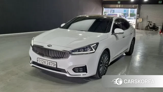 Kia Come New K7 2018 Белый из Кореи