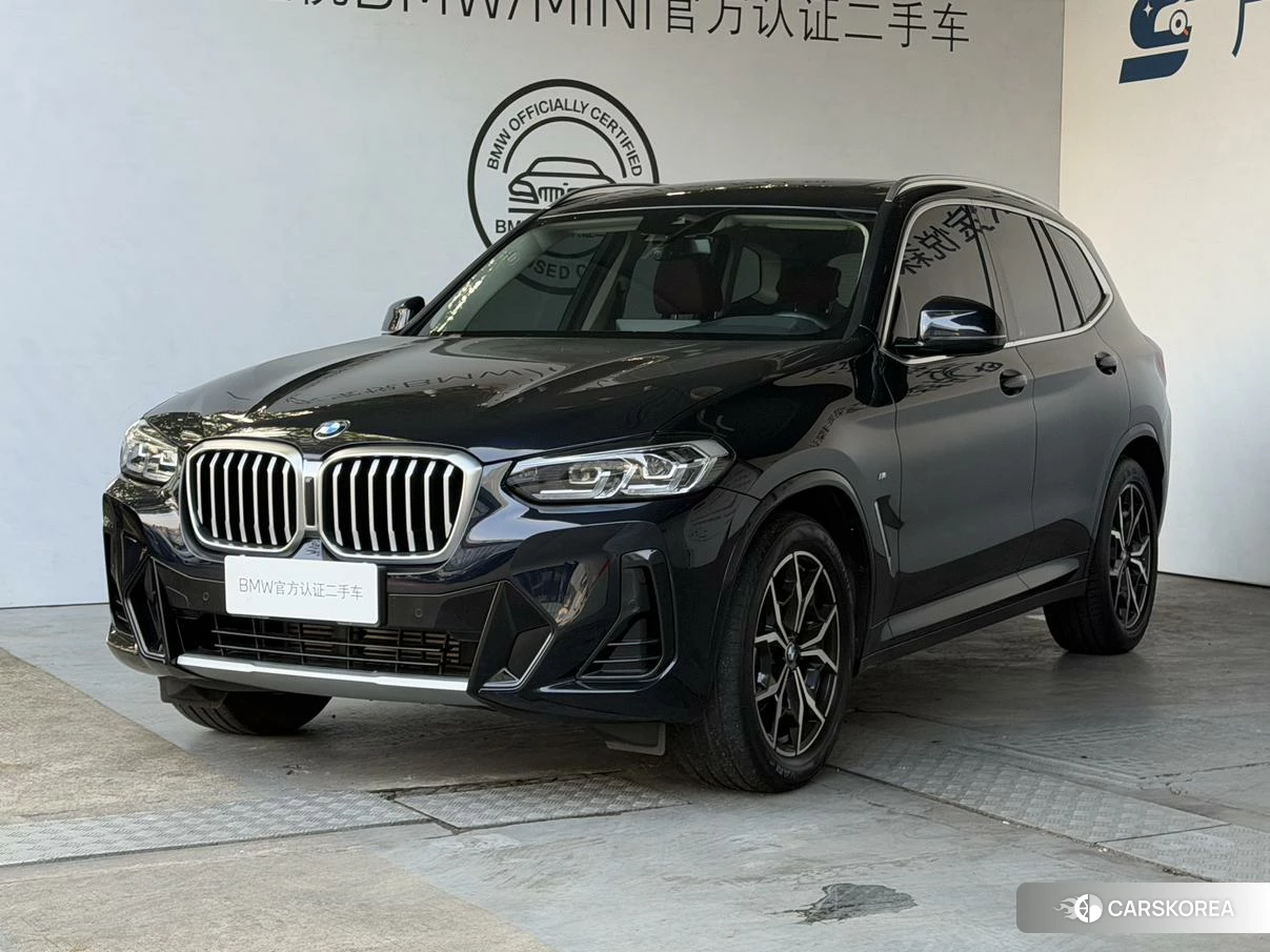 BMW X3 2021 Черный из Китая