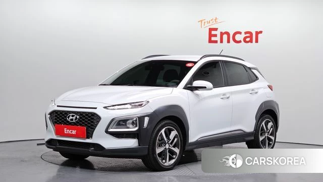 Hyundai Kona 2018 Белый из Кореи