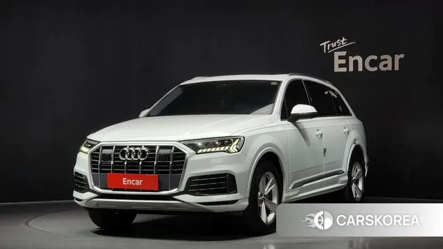 Audi Q7 (4M) 2021 Белый из Кореи