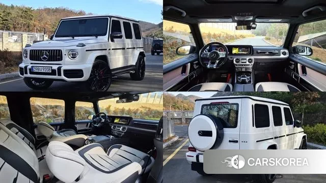 Mercedes-Benz G-Class W463b 2020 Белый из Кореи