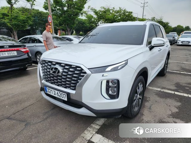 Hyundai Palisade 2021 Белый из Кореи