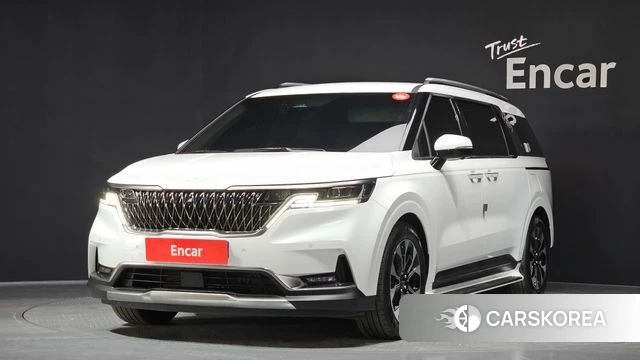 Kia Carnival 4th generation 2022 Белый из Кореи