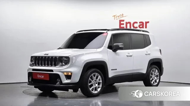 Jeep Renegade 2021 Белый из Кореи