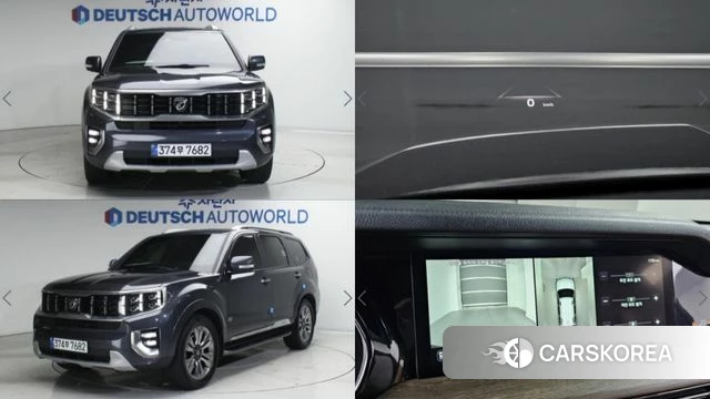 Kia Mohave Master 2021 Серый из Кореи