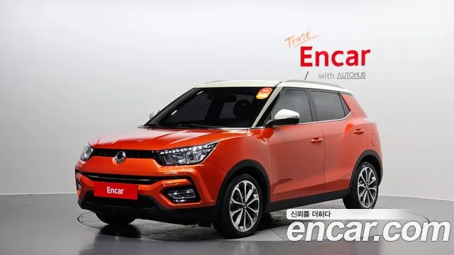 Ssangyong Tivoli Armor 2018 Оранжевый из Кореи