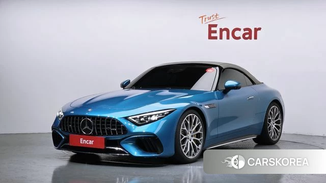 Mercedes-Benz SL-Class R232 2023 Синий из Кореи
