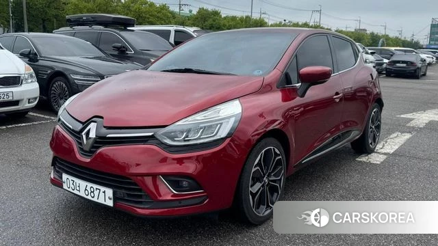Renault Korea (Samsung) Clio 2018 Красный из Кореи