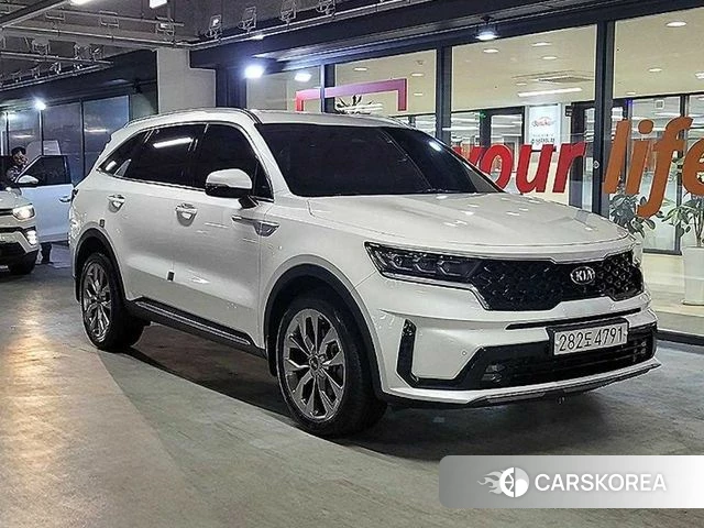 Kia Sorento 4th Generation 2021 Белый из Кореи