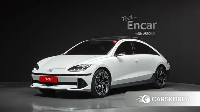 Hyundai Ionic 6 2023 Белый из Кореи