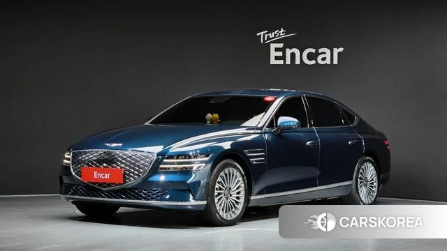 Genesis Electrified G80 (RG3) 2023 Синий из Кореи