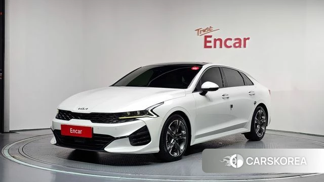 Kia K5 3rd generation 2022 Белый из Кореи