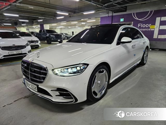 Mercedes-Benz S-Class W223 2022 Белый из Кореи