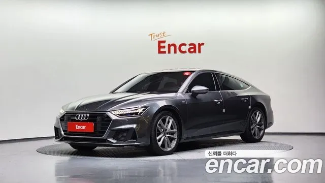 Audi A7 (4K) 2020 Серебряный из Кореи