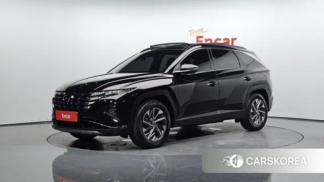 Hyundai Tucson Hybrid (NX4) 2021 Черный из Кореи