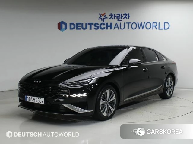 Kia K8 Hybrid 2024 Черный из Кореи