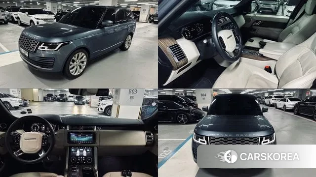 Land Rover Range Rover 4th Generation 2020 Синий из Кореи