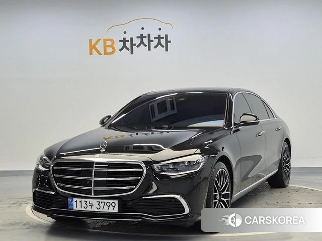 Mercedes-Benz S-Class W223 2024 Черный из Кореи