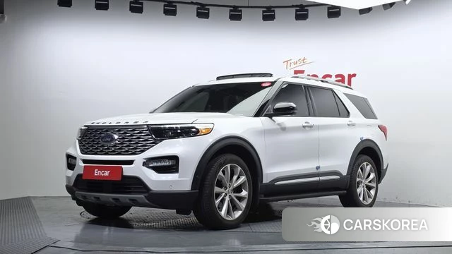 Ford Explorer 6th Generation 2022 Белый из Кореи