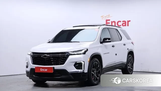 Chevrolet (GM Daewoo) Traverse 2023 Белый из Кореи