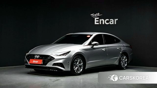 Hyundai Sonata (DN8) 2021 Серебристо-серый из Кореи