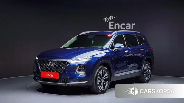 Hyundai Santa Fe TM 2019 Синий из Кореи