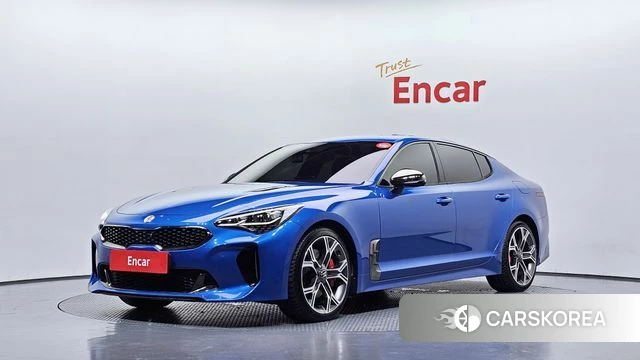 Kia Stinger 2018 Синий из Кореи