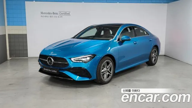 Mercedes-Benz CLA-Class C118 2024 Синий из Кореи