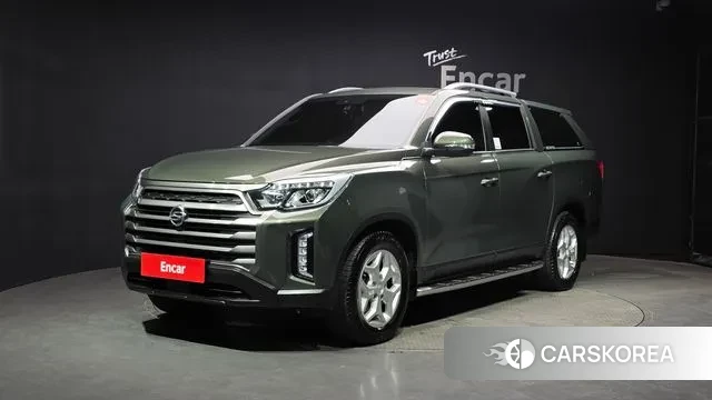 Ssangyong The New Rexton Sport 2021 Зеленый из Кореи