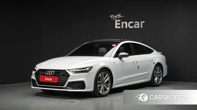 Audi A7 (4K) 2023 Белый из Кореи