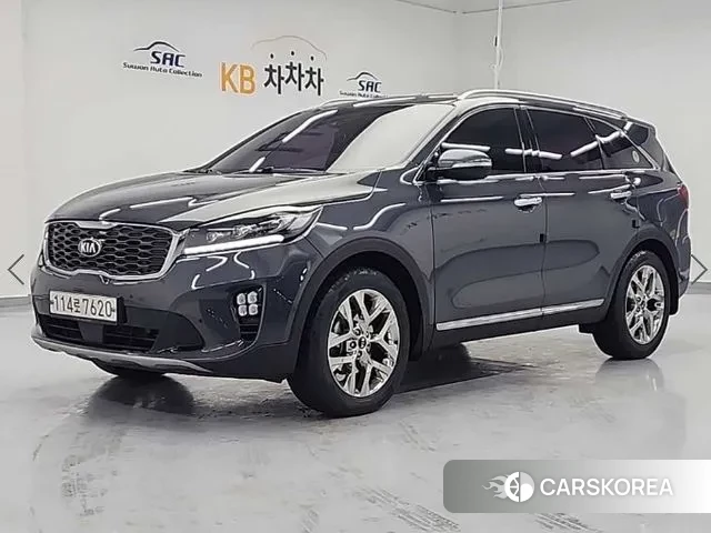 Kia The New Sorento 2019 Серый из Кореи
