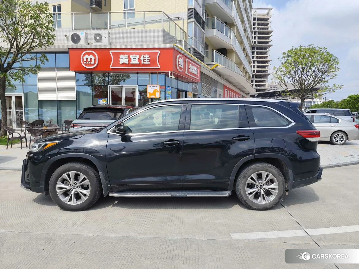 Toyota Highlander 2021 Черный из Китая
