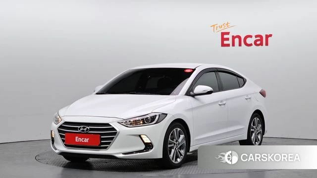 Hyundai Avante AD 2018 Белый из Кореи