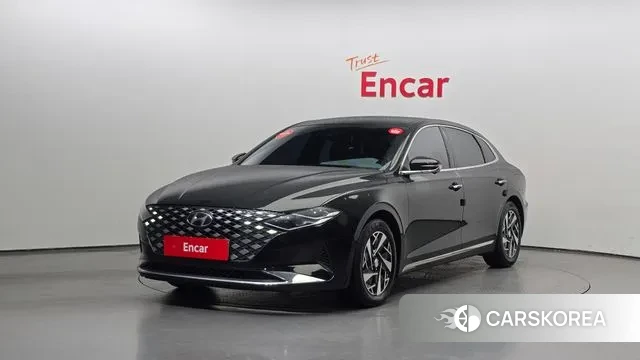 Hyundai The New Grandeur IG Hybrid 2022 Черный из Кореи
