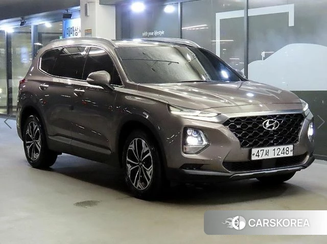 Hyundai Santa Fe TM 2018 Коричневый из Кореи