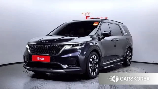 Kia Carnival 4th generation 2023 Серый из Кореи