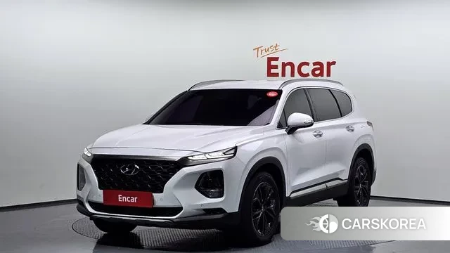 Hyundai Santa Fe TM 2018 Белый из Кореи