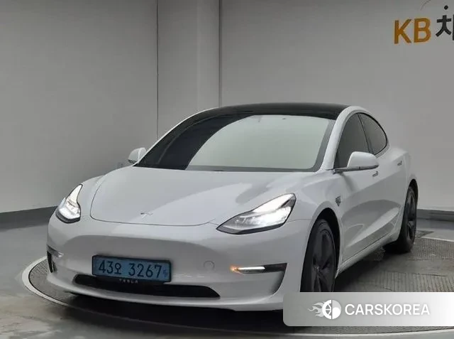 Tesla Model 3 2020 Белый из Кореи