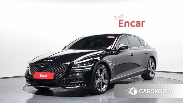 Genesis G80 (RG3) 2021 Черный из Кореи