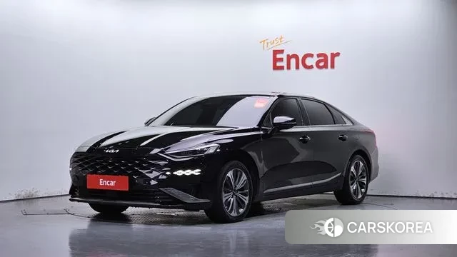 Kia K8 Hybrid 2021 Черный из Кореи