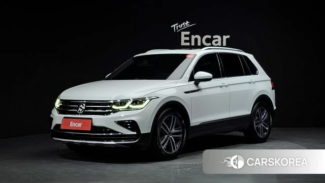 Volkswagen Tiguan second Generation 2022 Белый из Кореи