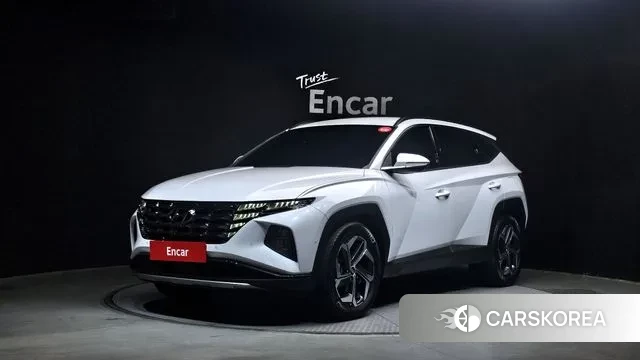 Hyundai Tucson Hybrid (NX4) 2023 Белый из Кореи