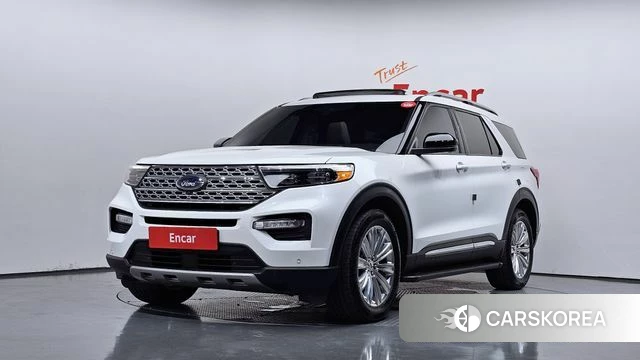 Ford Explorer 6th Generation 2021 Белый из Кореи