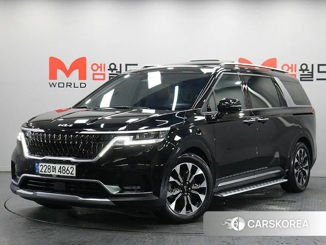 Kia Carnival 4th generation 2021 Черный из Кореи