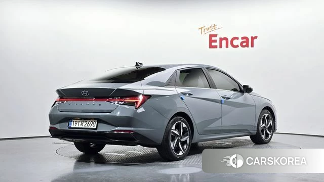 Hyundai Avante Hybrid (CN7) 2022 Цвет галактики из Кореи