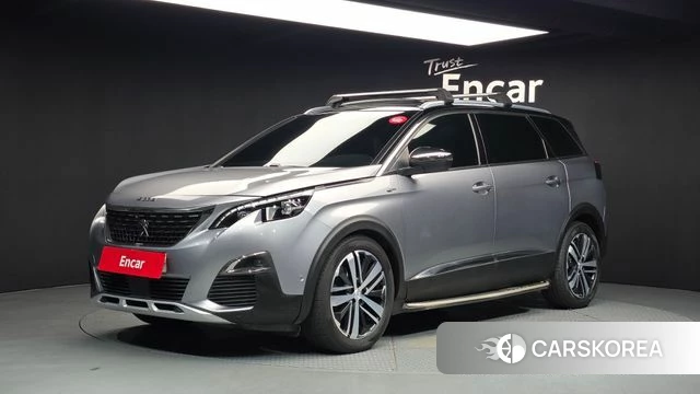 Peugeot 5008 second generation 2018 Серебристо-серый из Кореи