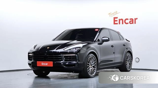 Porsche Cayenne (PO536) 2021 Черный из Кореи