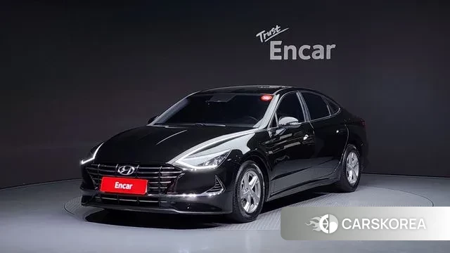 Hyundai Sonata (DN8) 2019 Черный из Кореи