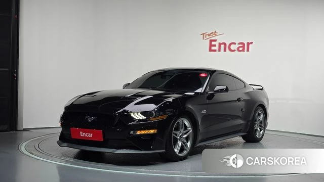 Ford Mustang 2020 Черный из Кореи