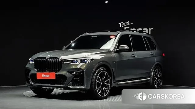 BMW X7 (G07) 2022 Серый из Кореи